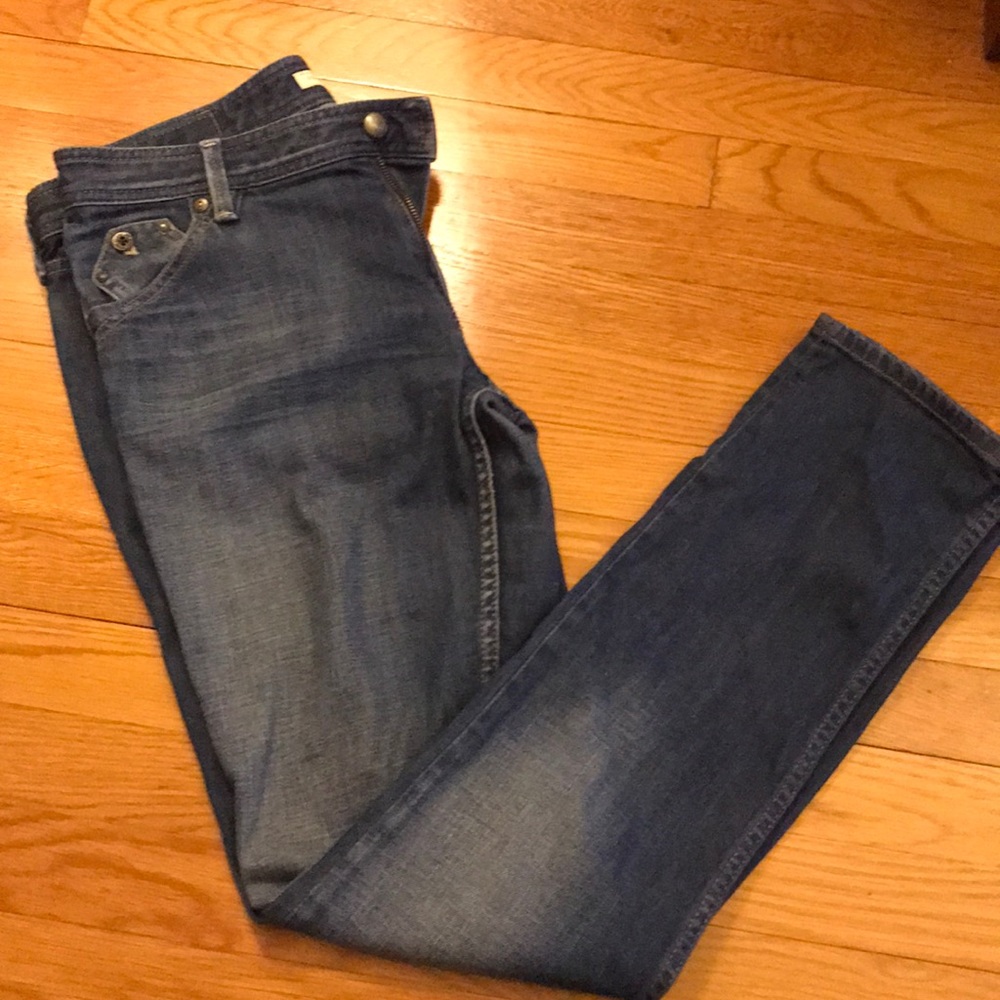 Denim skinny jeans
